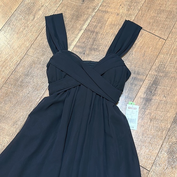 NWT! Black Cocktail Dress - Picture 2 of 4